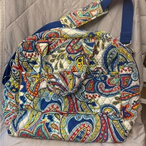 Vera Bradley Multicolor Paisley Travel Bag